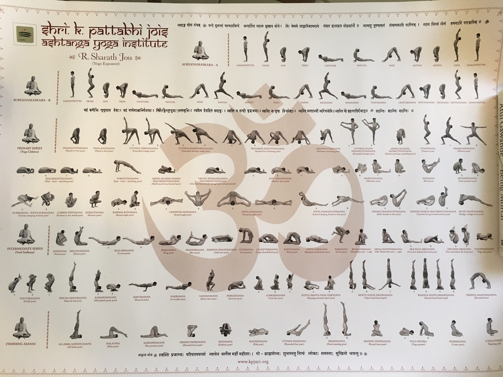 ashtanga yoga sequence